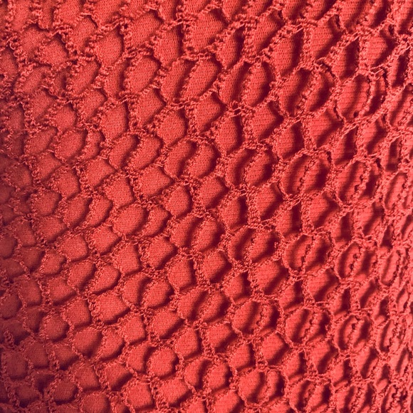 IRO • Juney Mini Dress in Brick Orange • Paris Fashion • SZ 4 • Retail $375 - Picture 9 of 14